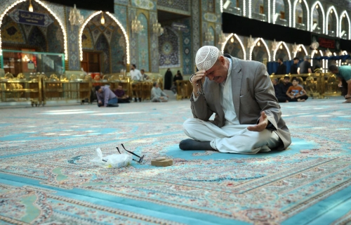 صحن المولى ابي الفضل العباس عليه السلام 