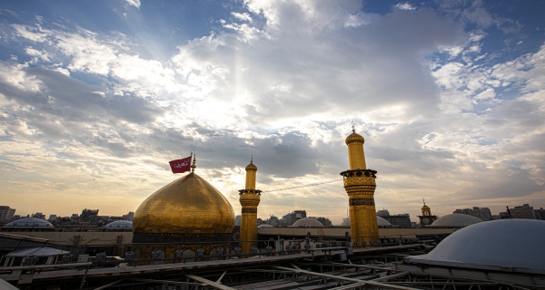 قبه ومناره الامام الحسين عليه السلام 