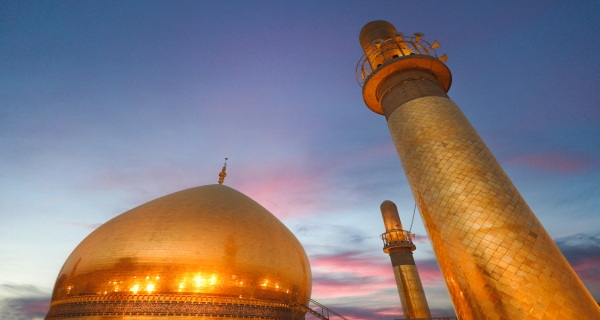 قبة ومنارة الامامين العسكرية 