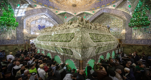 ضريح الامام علي عليه السلام 