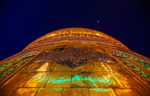 قبة الامام الحسين عليه السلام 