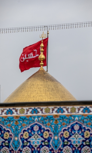 قبة الامام الحسين عليه السلام 