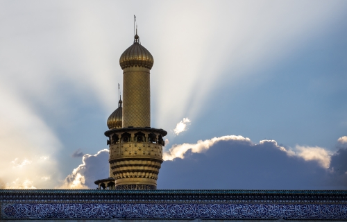  منائر ضريح الإمام الحسين (عليه السلام)