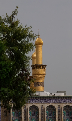  منائر ضريح الإمام الحسين (عليه السلام)