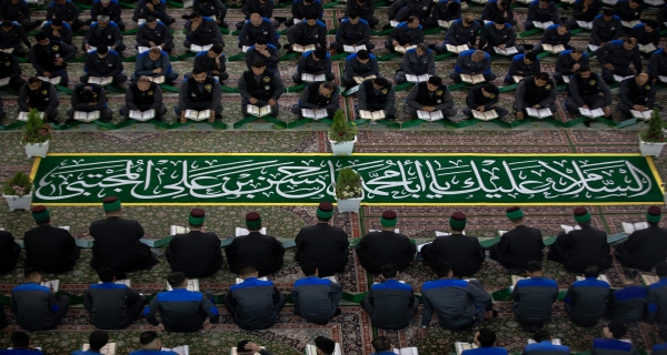 المحفل القرآني المبارك في العتبة الحسينية المقدسة