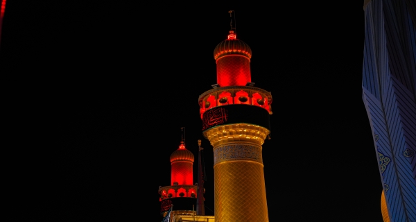 منارة مرقد الامام علي(عليه السلام)