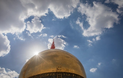 قبة الامام الحسين (عليه السلام)