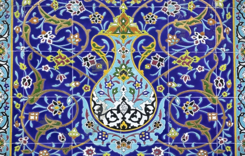 نقوش وزخارف أسلامية في العتبة العبايسية المقدسة 